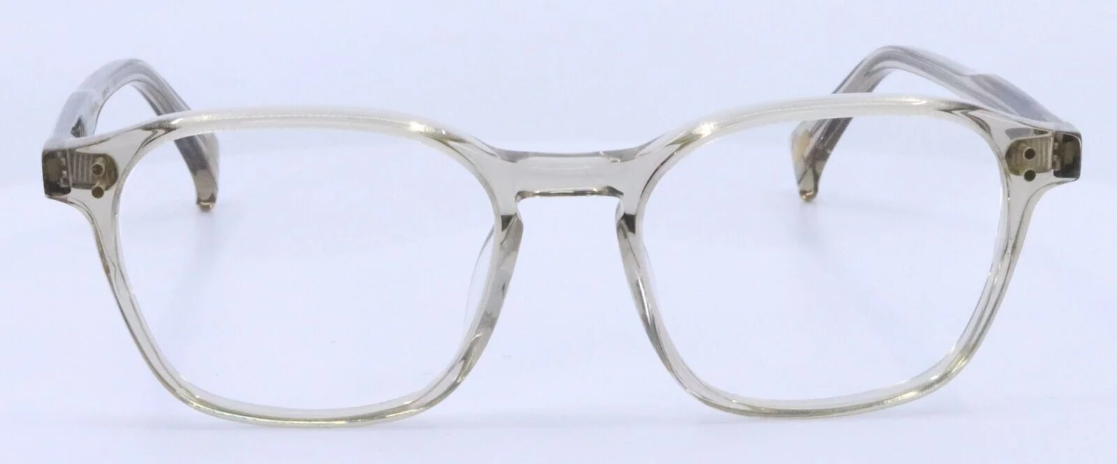 RAEN ROWAN E124 Haze Clear Square Full Rim Eyeglasses Frames 50-18-145 2