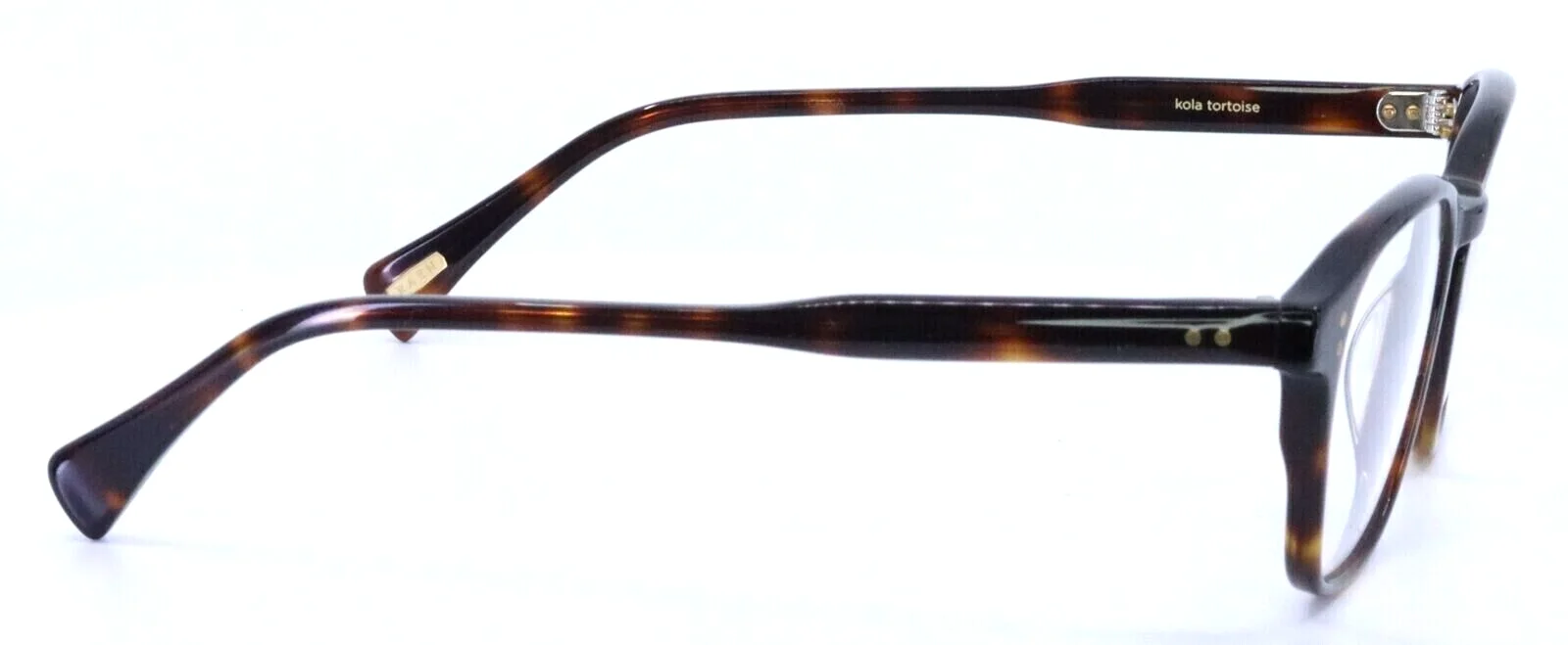 RAEN ROWAN E128 Kola Tortoise Square Full Rim Eyeglasses Frames 50-18-145 4
