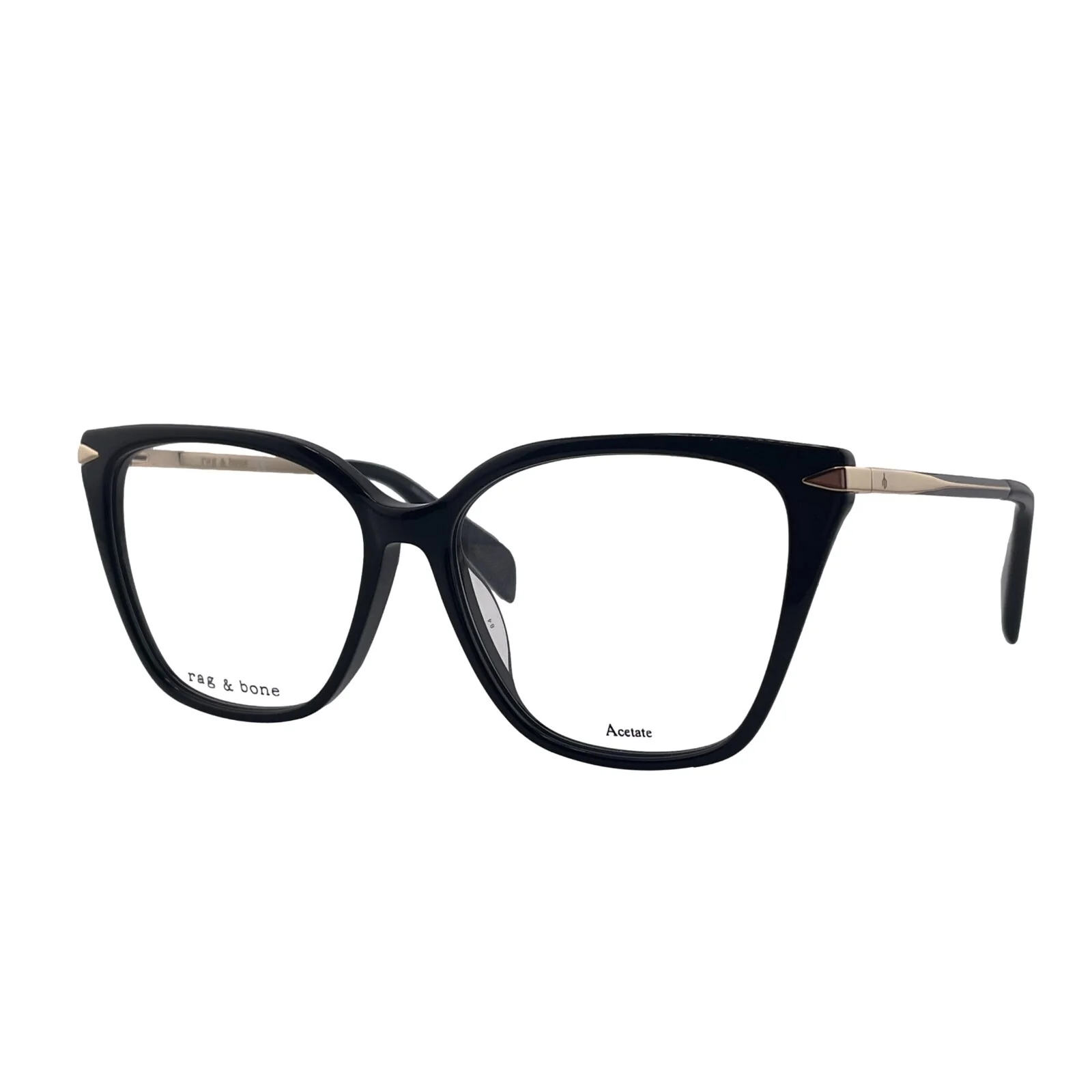 Rag & Bone Black Gold Cat Eye Women