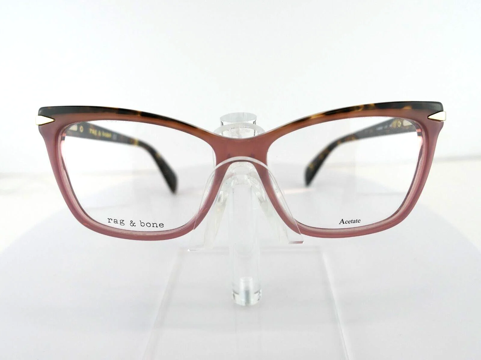 rag & bone RNB 3021 (LHE) BURGUNDY 53-15-140 Eyeglass Frames 2