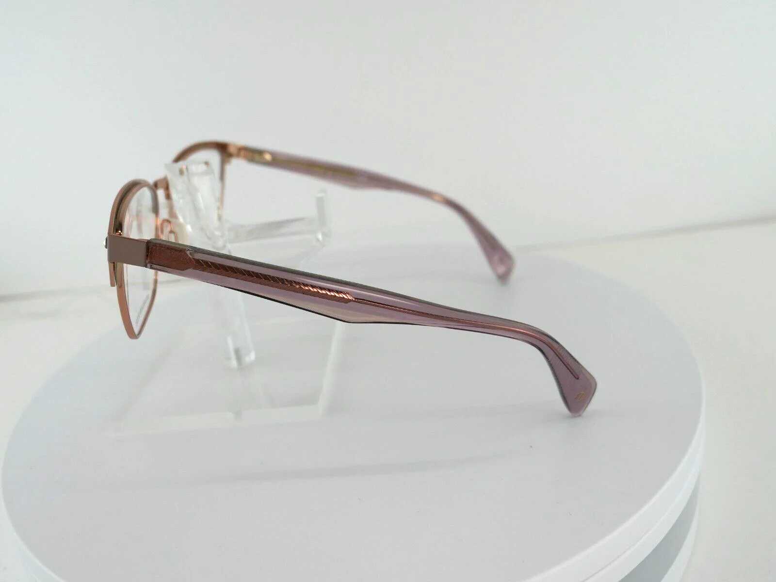 rag & bone RNB 3022 (79U) NUDE/ROSE GOLD 53-17-140 Eyeglass Frames 4