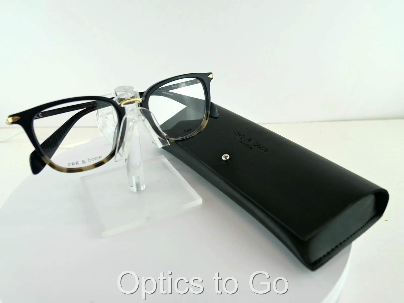 rag & bone RNB 3026 (JBW) BLACK FADE 47-19-140 Eyeglass Frames