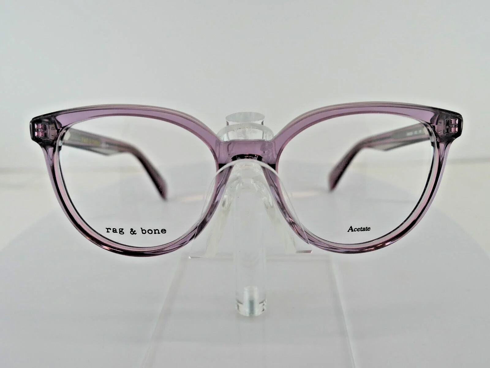 rag & bone RNB 3029 (3KQ) PINK GREY 50-17-140 Eyeglass Frames 2