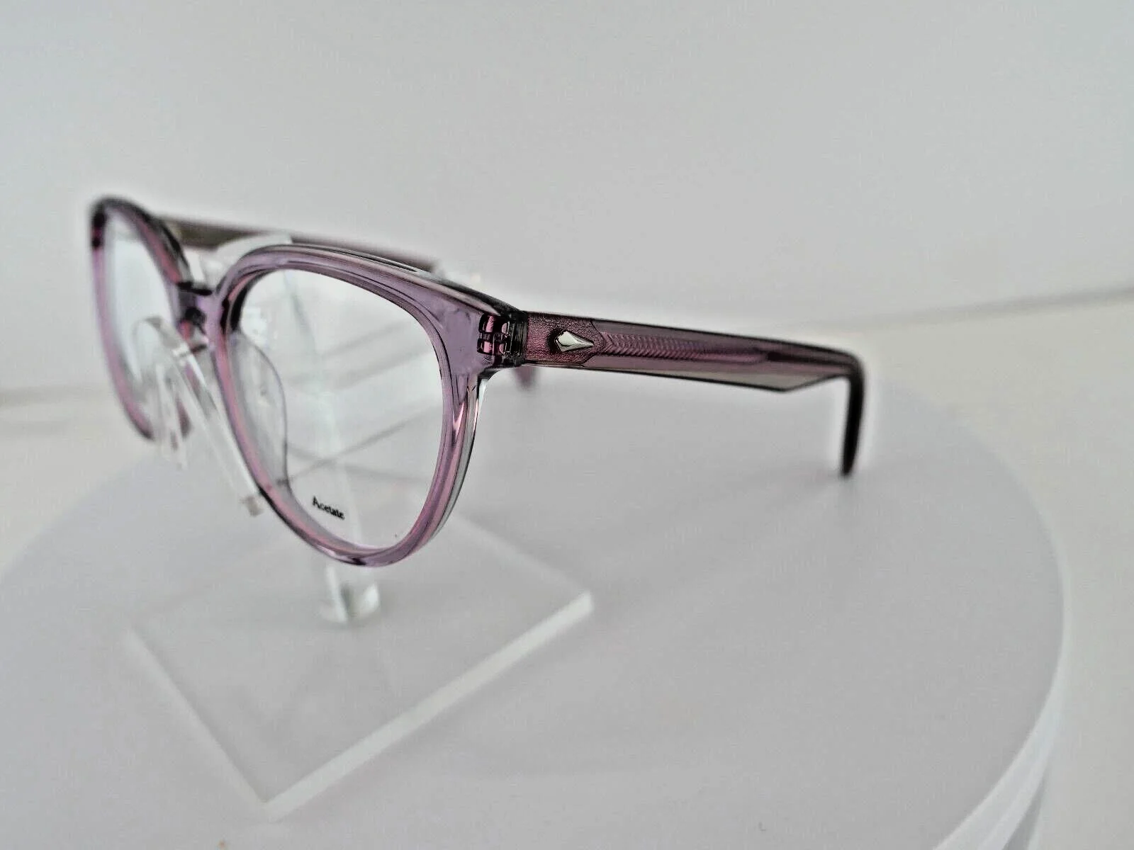 rag & bone RNB 3029 (3KQ) PINK GREY 50-17-140 Eyeglass Frames 3