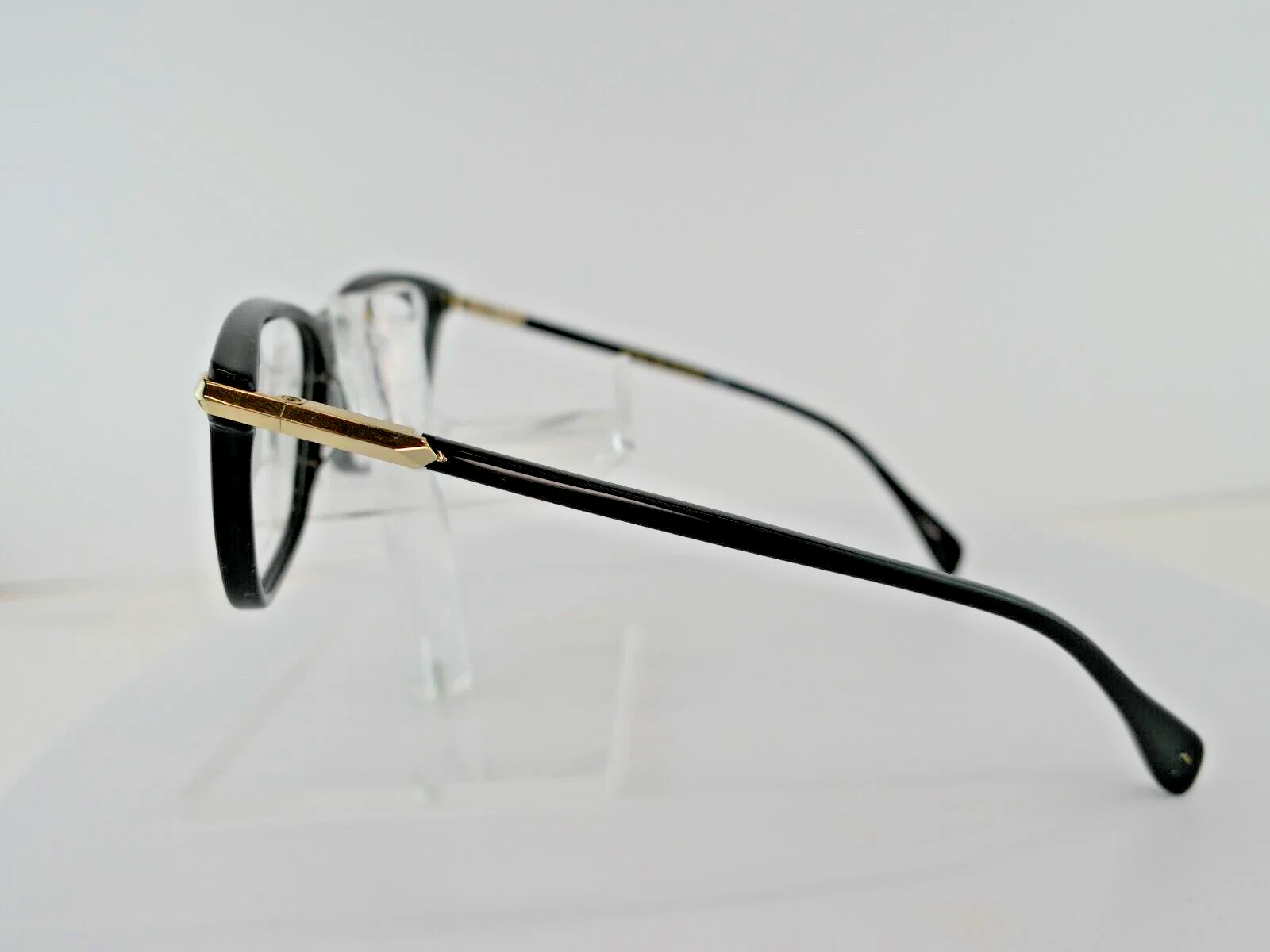 rag & bone RNB 3031 (807) BLACK 54-16-140 Eyeglass Frames 4