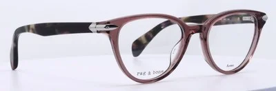 Rag & Bone RNB3040 YH0 Mauve Havana Cat Eye Womens Eyeglasses 49-18-140 4