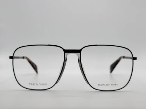 Rag & Bone RNB7007 JWJ Mens Green Eyeglass Frames 55-16-140 2