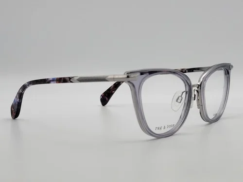 Rag N Bone RNB 3051/G Lilac Cateye Full Rim Eyeglass Frames 51-19-135 4