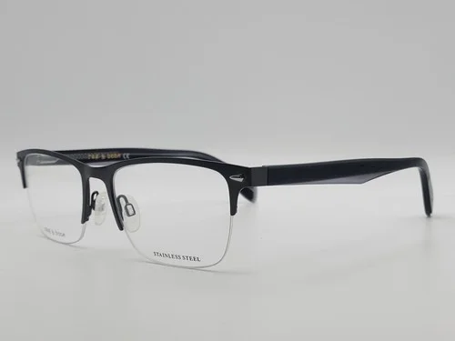 Rag&Bone RNB 7019 R80 Matte Ruthenium Rectangle Eyeglass Frames 54-18-145 3