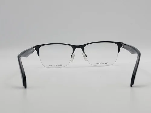 Rag&Bone RNB 7019 R80 Matte Ruthenium Rectangle Eyeglass Frames 54-18-145 4