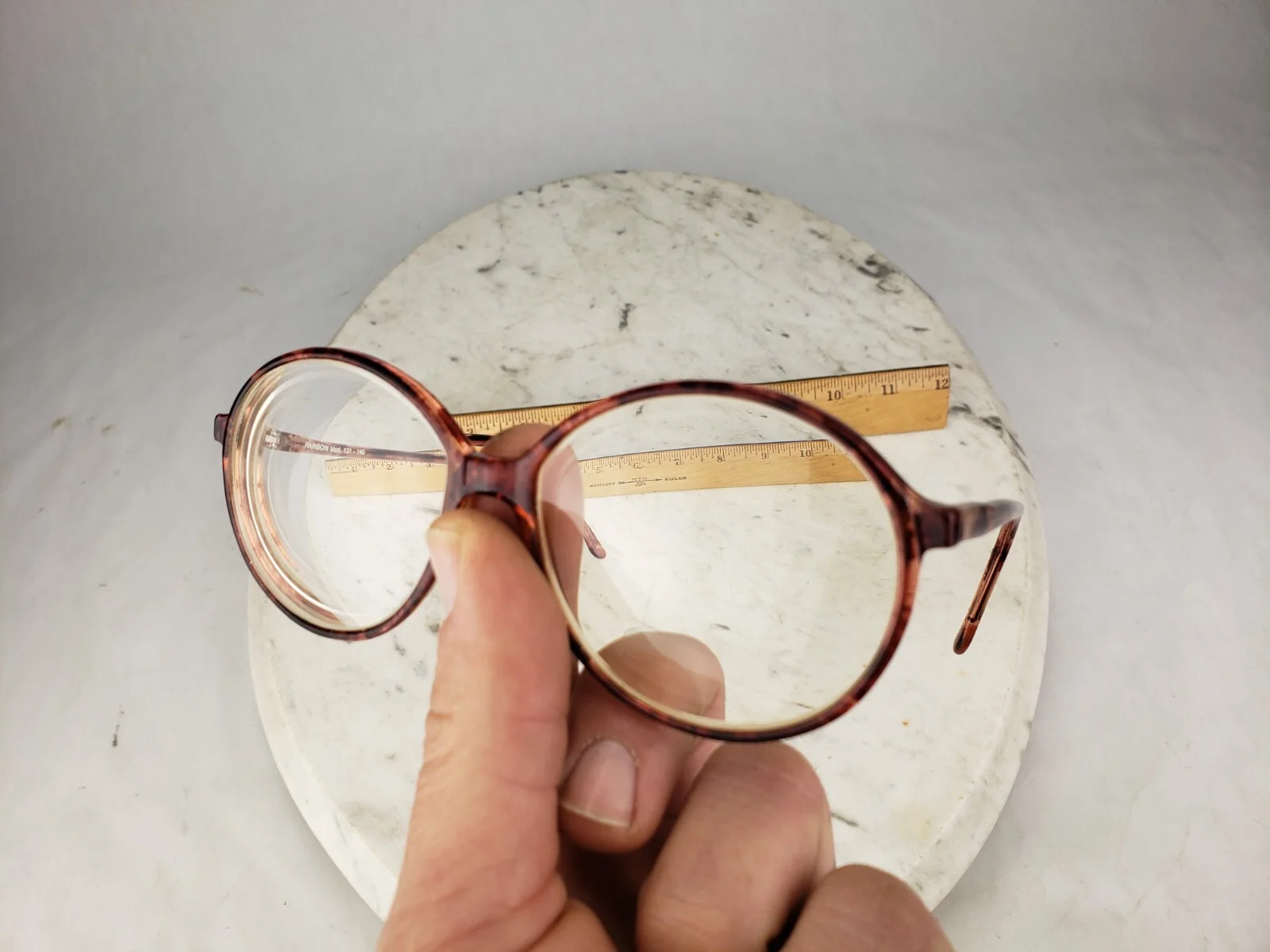 Rainbow Mod. 131 Eyeglass Sunglass Frames 54[]18-140MM Tortoise Vintage 3