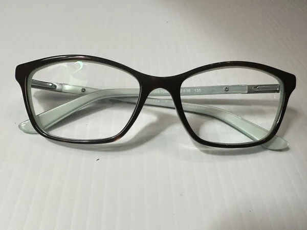 Ralph Lauren designer womens eyeglasses frame black/green 52 16 135 2