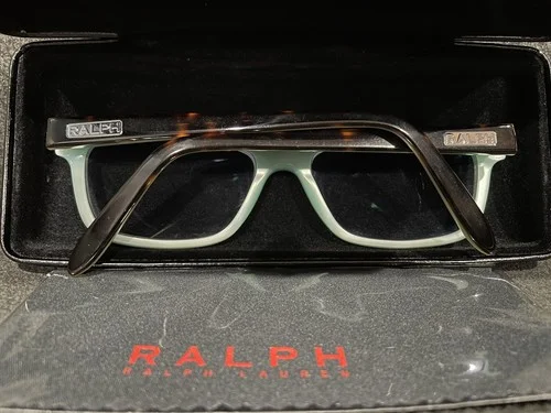 Ralph Lauren Eyeglass Frames RA 7039 601 51-16-135 Tortoise & Pearl Blue 2