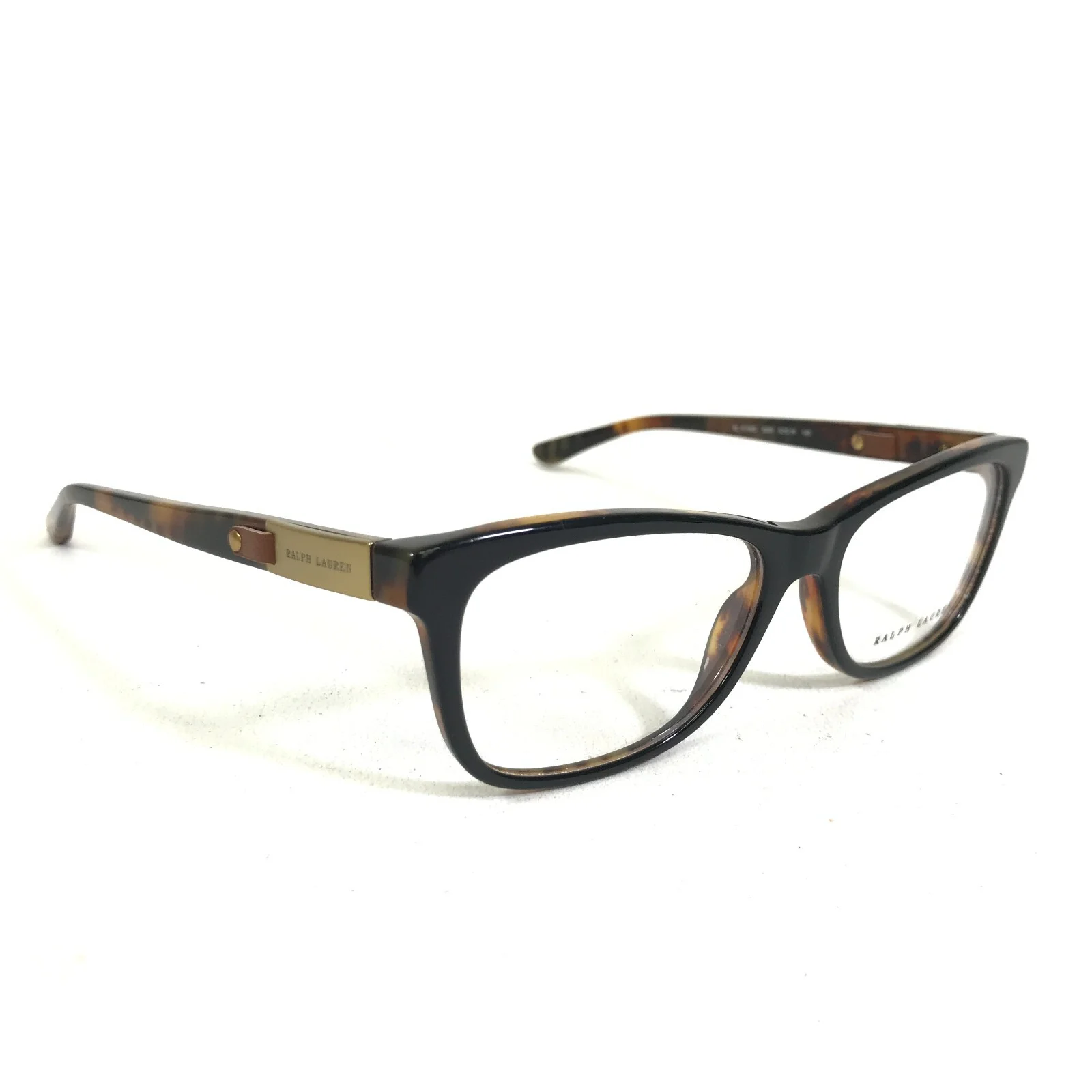 Ralph Lauren Eyeglasses Frames RL 6159Q 5260 Tortoise Gold Asian Fit 52-16-140 4
