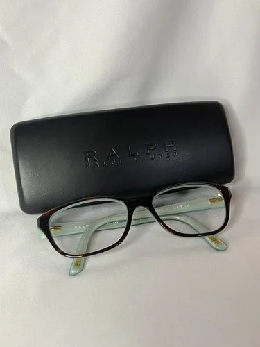Ralph Lauren Eyeglasses RA 7020 601 Havana Aquamarine Frames 52 [] 16 135 2