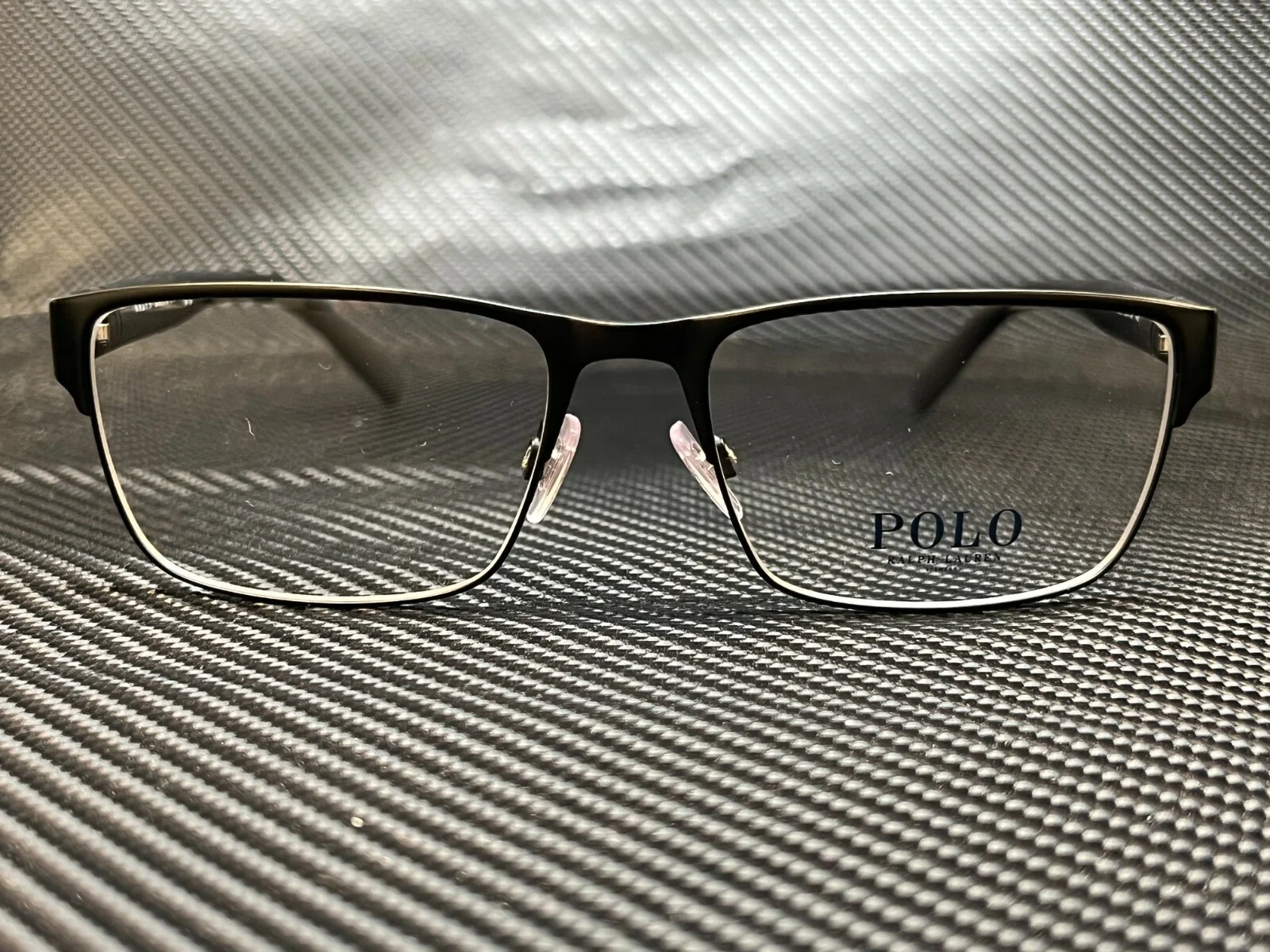 Ralph Lauren Polo PH1175 9038 Matte Black Rectangle Square Men 2