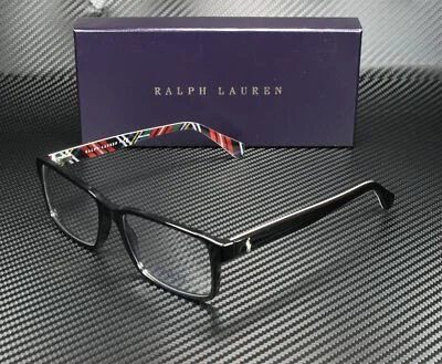 RALPH LAUREN POLO PH2123 5489 Black Demo Lens 56 mm Men