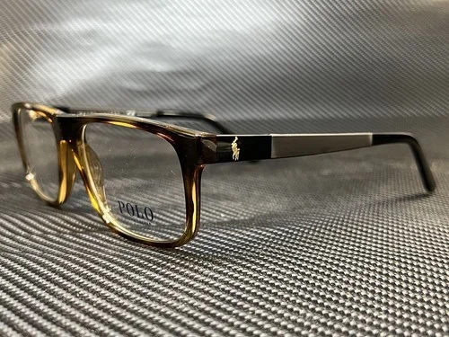 RALPH LAUREN POLO PH2218 5003 Dark Havana Rectangle Square Men