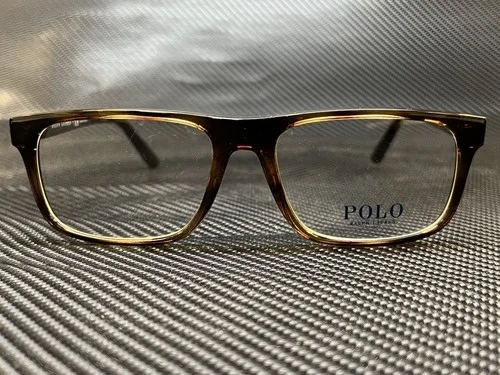 RALPH LAUREN POLO PH2218 5003 Dark Havana Rectangle Square Men 3