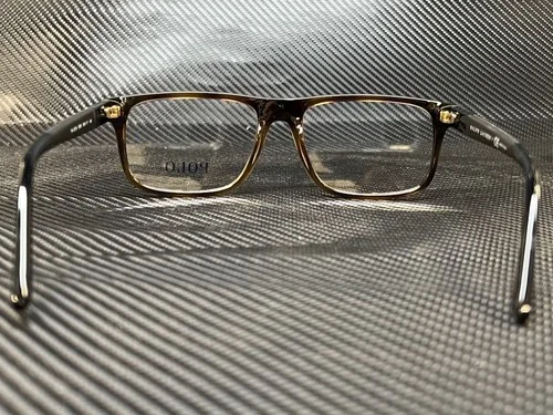 RALPH LAUREN POLO PH2218 5003 Dark Havana Rectangle Square Men 4