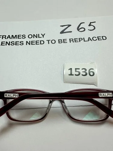 Ralph Lauren RA7039 1081 Eyeglass Frames Round red Full Rim Frames 51-16-135 3