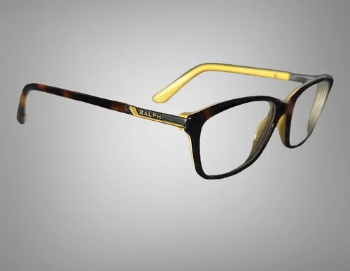 Ralph Lauren RA7044 1142 Tortoise Yellow Oval Eyeglasses 52-16 135 Frames Only!!
