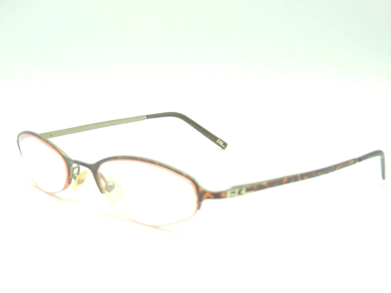 Ralph Lauren RL 1442 0RQ9 Brown Tortoise Small Eyeglass Frames 49 19 130 3