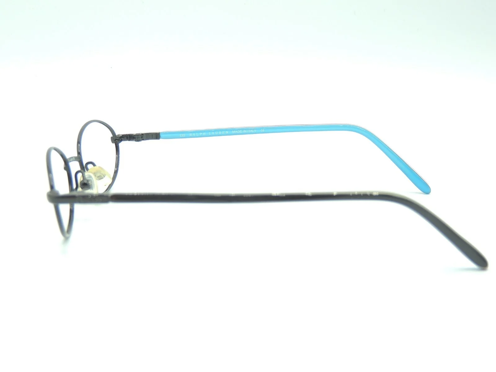 Ralph Lauren RL 1461 0RA4 Black Blue Small Eyeglass Frames 47 18 130 4