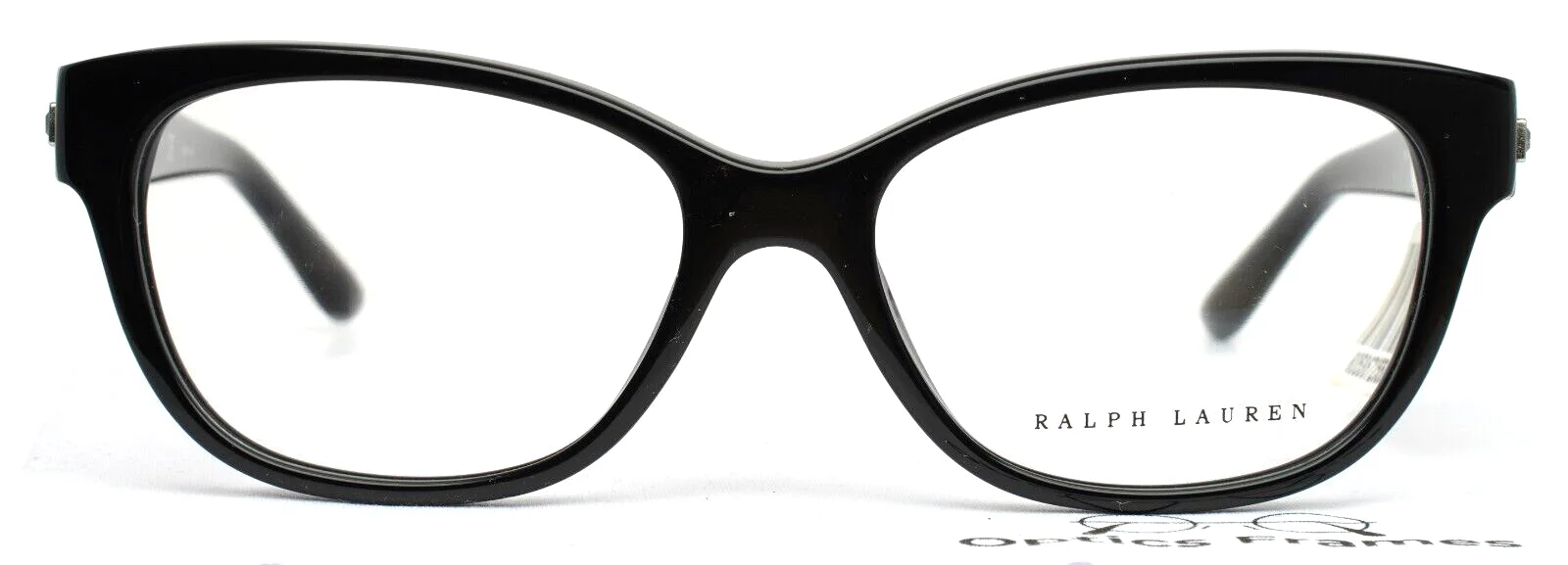 RALPH LAUREN RL6146B 5001 Black Womens Cat Eye Eyeglasses Frames 52-16-140 B:37 2