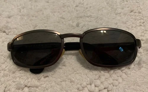 Ralph Lauren Sunglasses Men’s 912S Metal Bronze Brown 55-20-125mm Blank Lenses