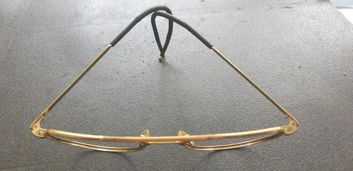 Randolph Aviator Frames ONLY 160mm 23K GP, with ultra rare wrap around earpieces 2