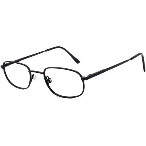 👓Randolph Military RE350 frame R302Y99-G RX Metal Eyeglass Frames Matte Black👓 3