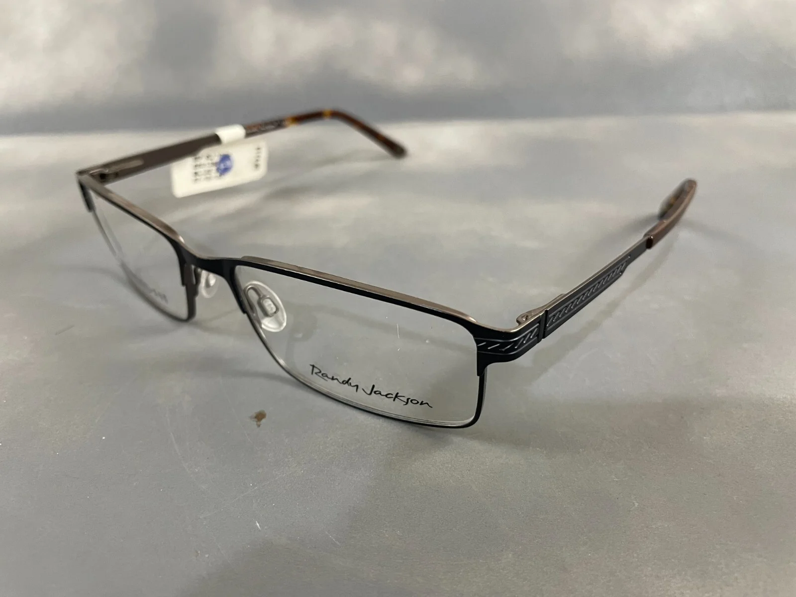 Randy Jackson Eyeglass Frames 1064 Zyloware Blue C. 300 57-18-150 2