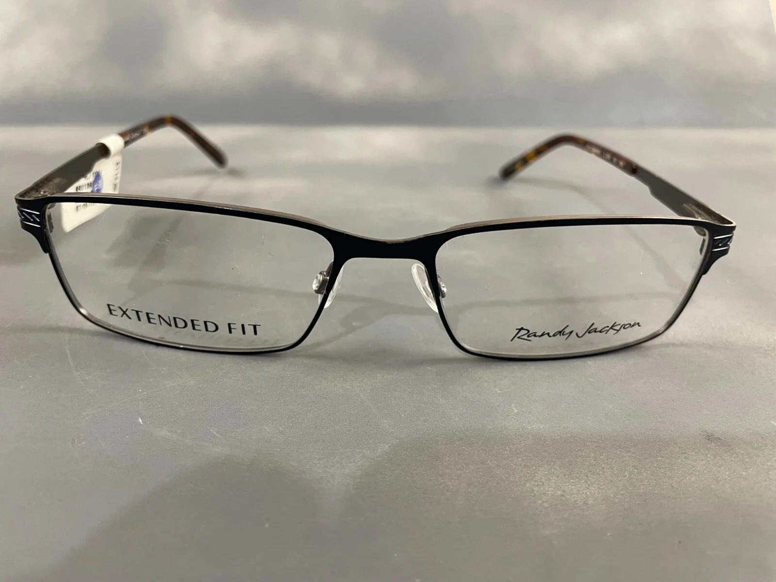 Randy Jackson Eyeglass Frames 1064 Zyloware Blue C. 300 57-18-150 3