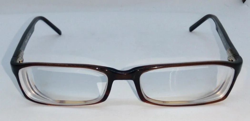 Randy Jackson Eyeglass Frames 3004 ZYLOWARE C.183 Brown 55-17-140 2