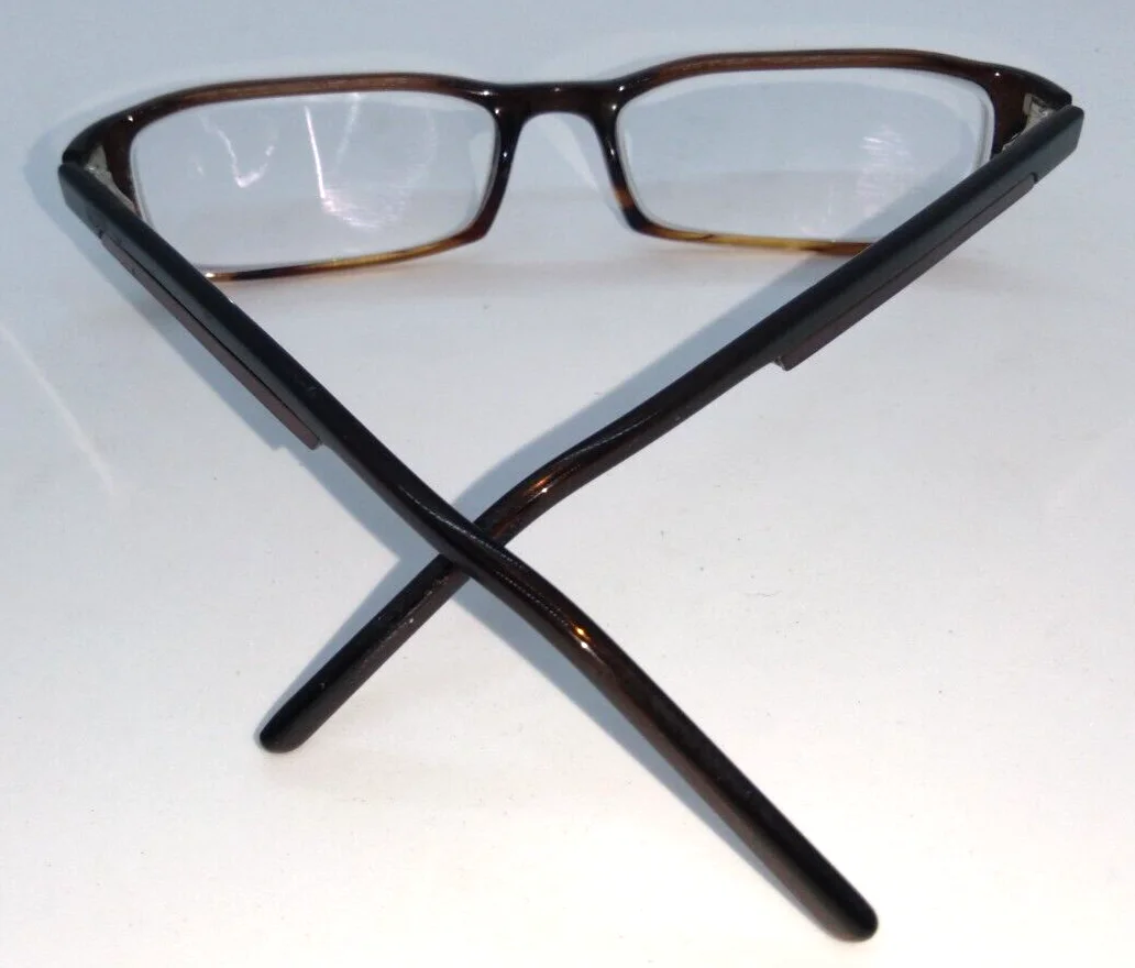 Randy Jackson Eyeglass Frames 3004 ZYLOWARE C.183 Brown 55-17-140 3