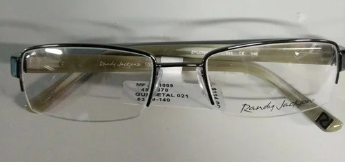 Randy Jackson RJ 1009 Gunmetal Eyeglass Frames 53 19 140