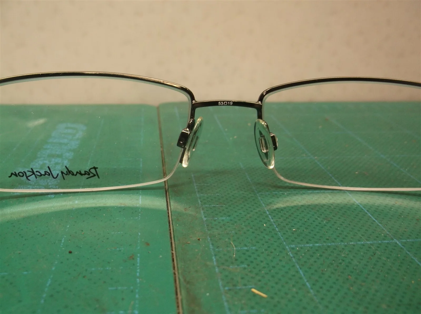 Randy Jackson RJ 1009 Gunmetal Zyloware Men’s Eyeglass frame 53-19-140 4