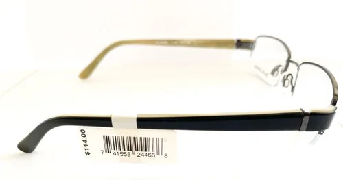 Randy Jackson RJ 1009 Gunmetal zyloware Men’s Eyeglass frame 53-19-140. B3