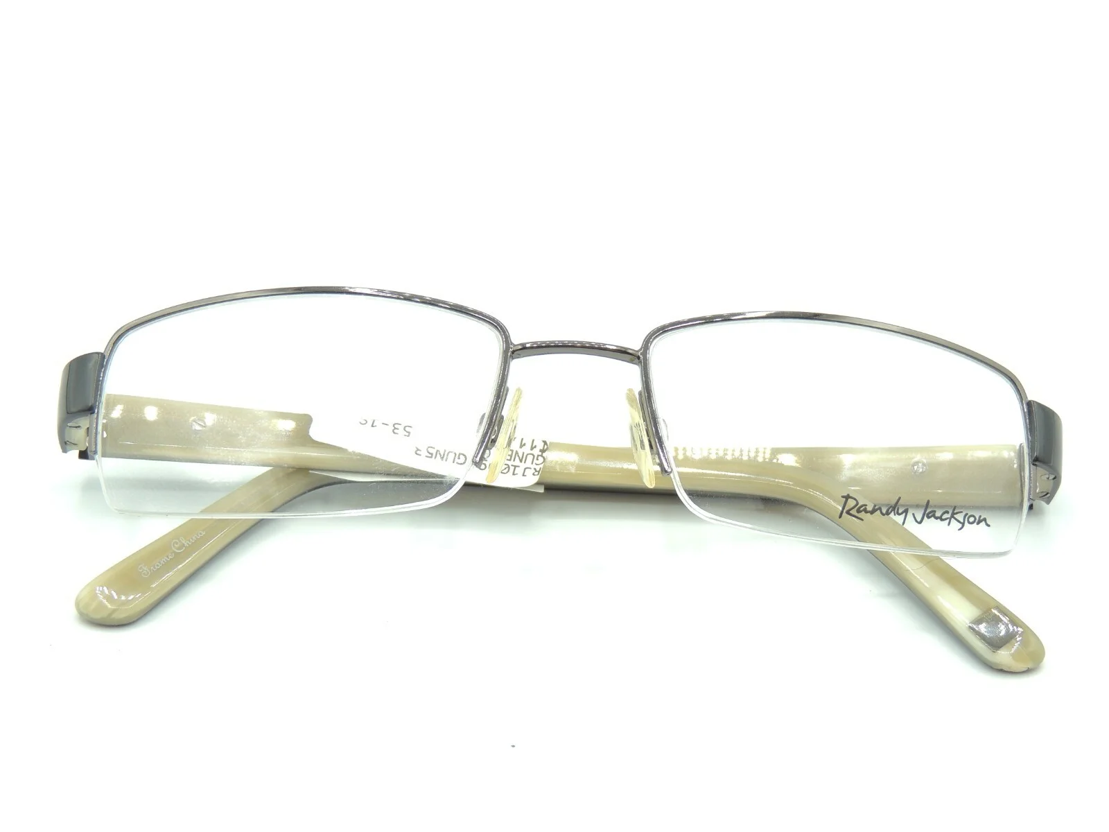Randy Jackson RJ1009 1009 Gunmetal Eyeglass Frames 53 19 140 3