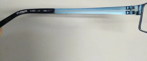 Randy Jackson RJ1015 1015 Black Blue Eyeglass Frame 55 16 145 3