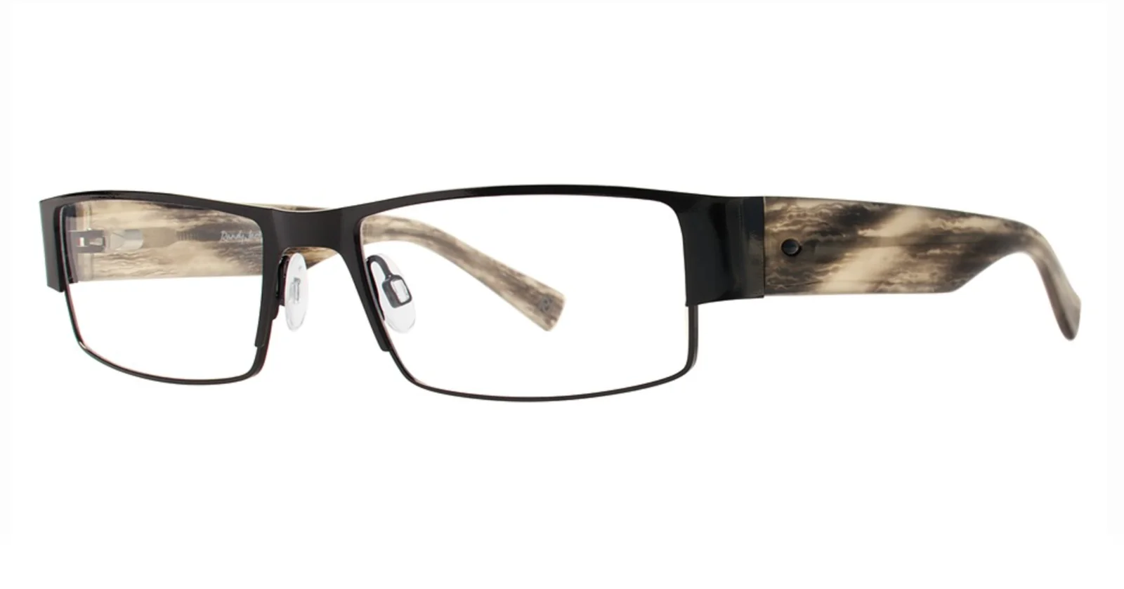 RANDY JACKSON - RJ1048 021 54/17/145 - BLACK - NEW Authentic MEN EYEGLASSES 3