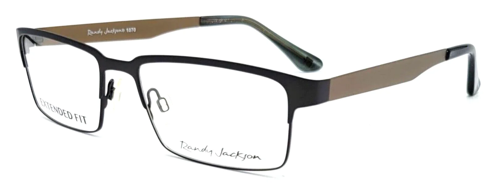 RANDY JACKSON - RJ1070 058 54/17/145 - GUNMETAL - NEW Authentic MEN EYEGLASSES