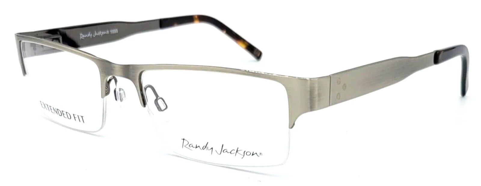 RANDY JACKSON - RJ1080 058 55/19/145 - GUNMETAL - NEW Authentic MEN EYEGLASSES