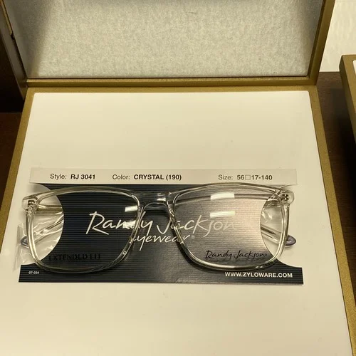 Randy Jackson RJ3041 190 Crystal Eyeglasses Rx-Able Frame 56-17-140mm