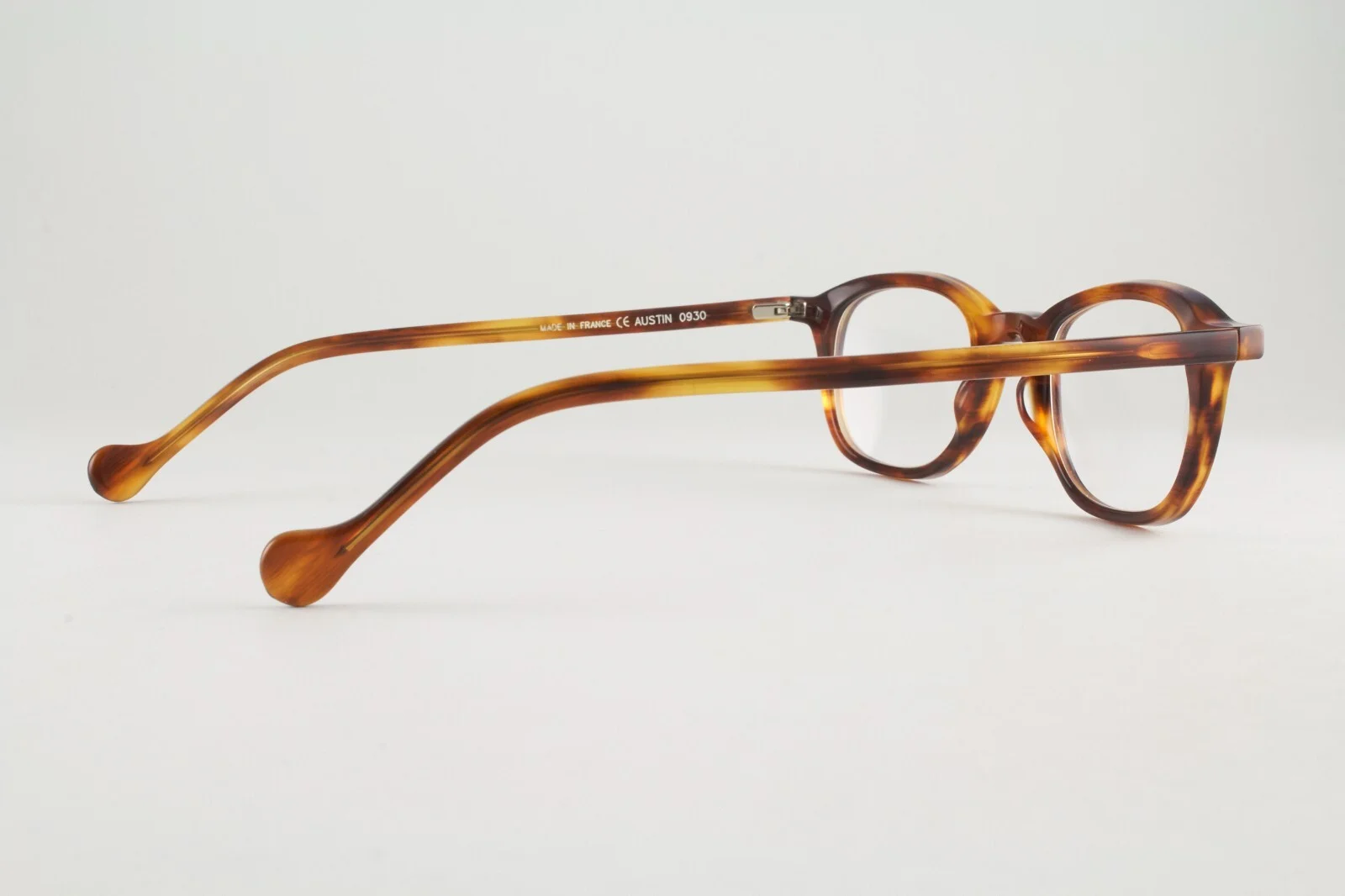 Rare Authentic Anne et Valentin Austin 0930 43mm Tortoise Frames Glasses France 3