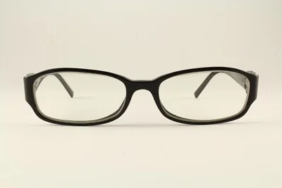 Rare Authentic Chanel 3131 501 Black Silver 53mm Camellia Frames Glasses RX-able