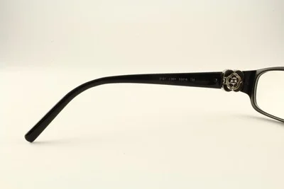 Rare Authentic Chanel 3131 501 Black Silver 53mm Camellia Frames Glasses RX-able 4
