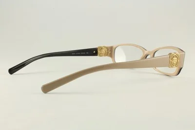 Rare Authentic Chanel 3131 c. 1013 Black/Beige 51mm Frames Eyeglasses RX-able 3