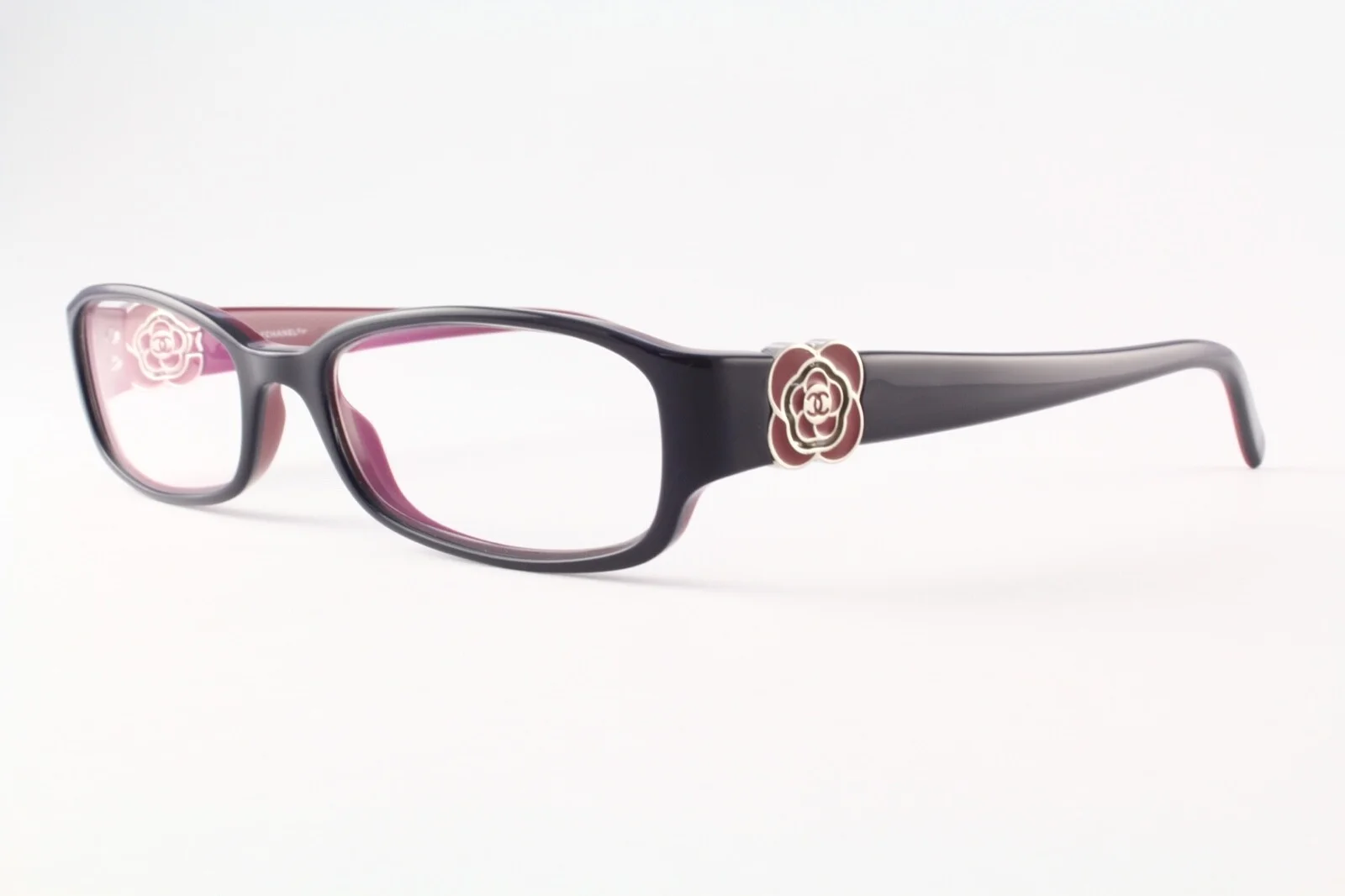 Rare Authentic Chanel 3131 c.966 Blue/Purple 51mm Glasses Frames Italy RX-able 2